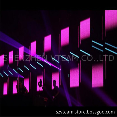 P10/12 LED Curtain Screen for Indoor and Outdoor for Rental Events